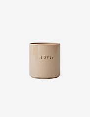Design Letters - Mini Favourite cup (Tritan) - laagste prijzen - beige - 0