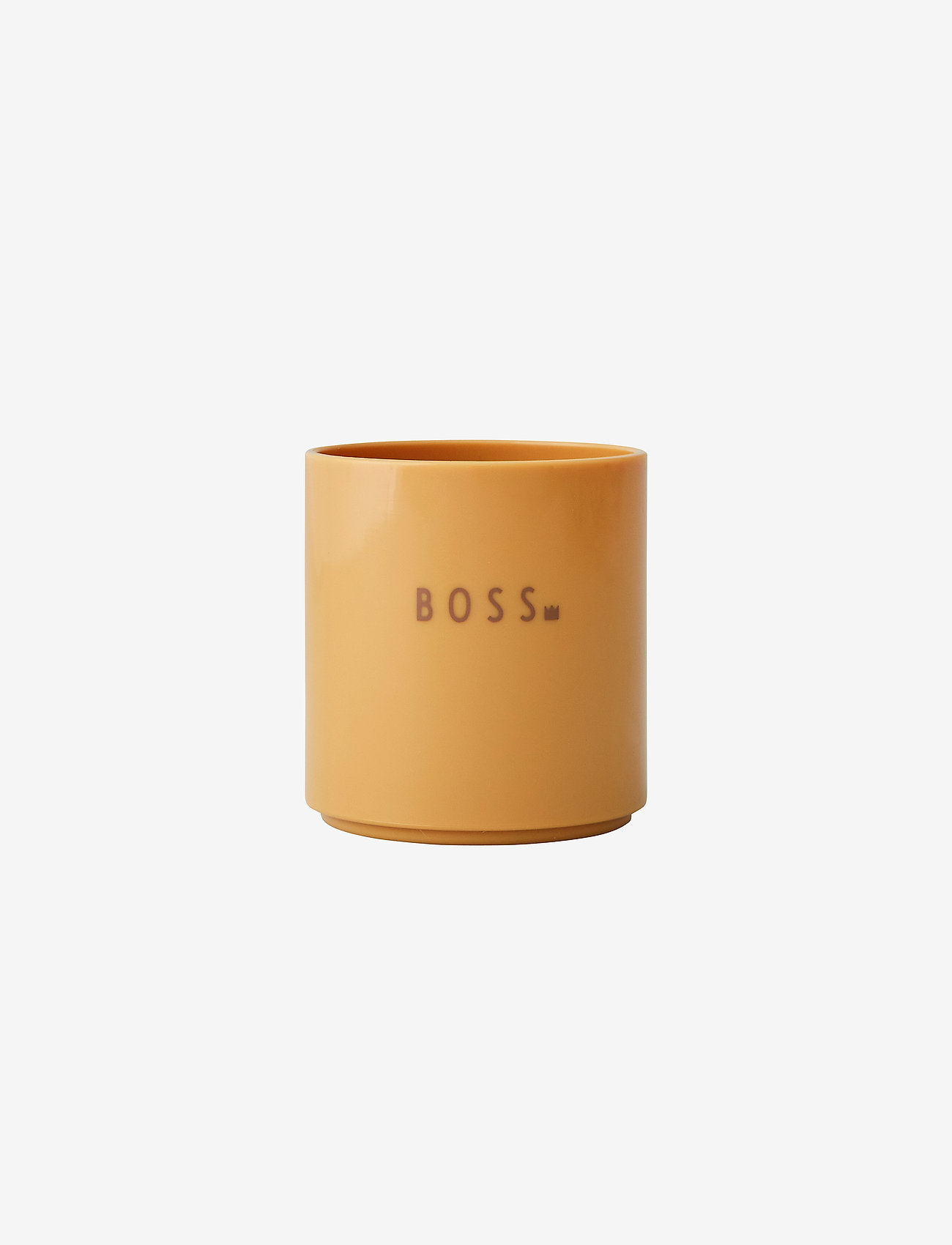 Design Letters - Mini Favourite cup (Tritan) - laagste prijzen - mustard - 0