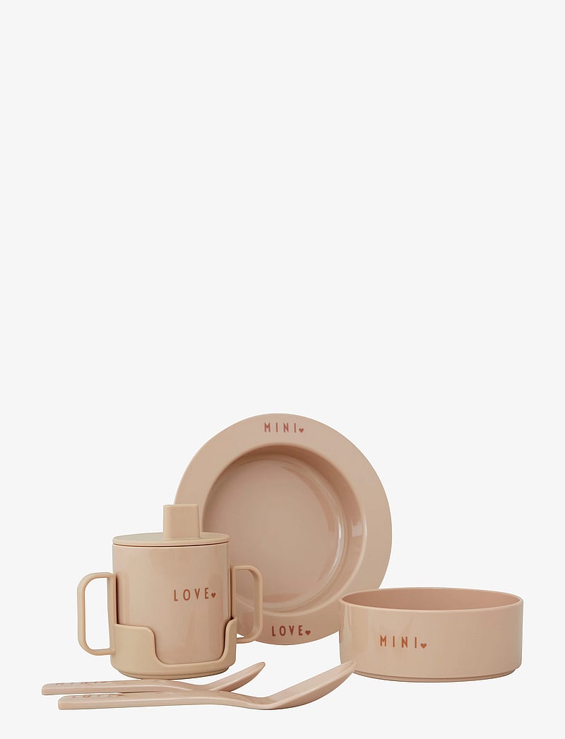 Design Letters - Mini Favourite starter set - essgeschirr - beige 4675c - 0