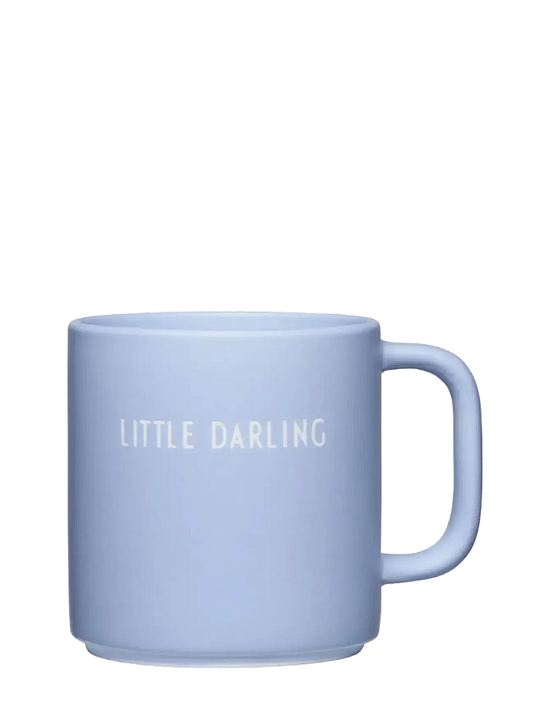 Design Letters - Favourite Little Cups - kaffekopper - dusty blue - 1