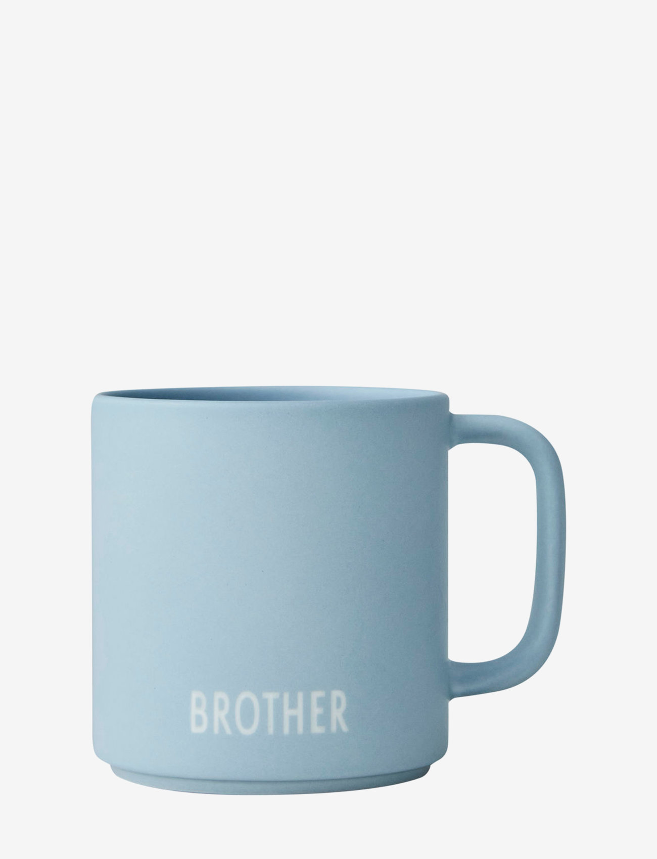 Design Letters - Siblings Cup (fine bone) - de laveste prisene - light blue - 0