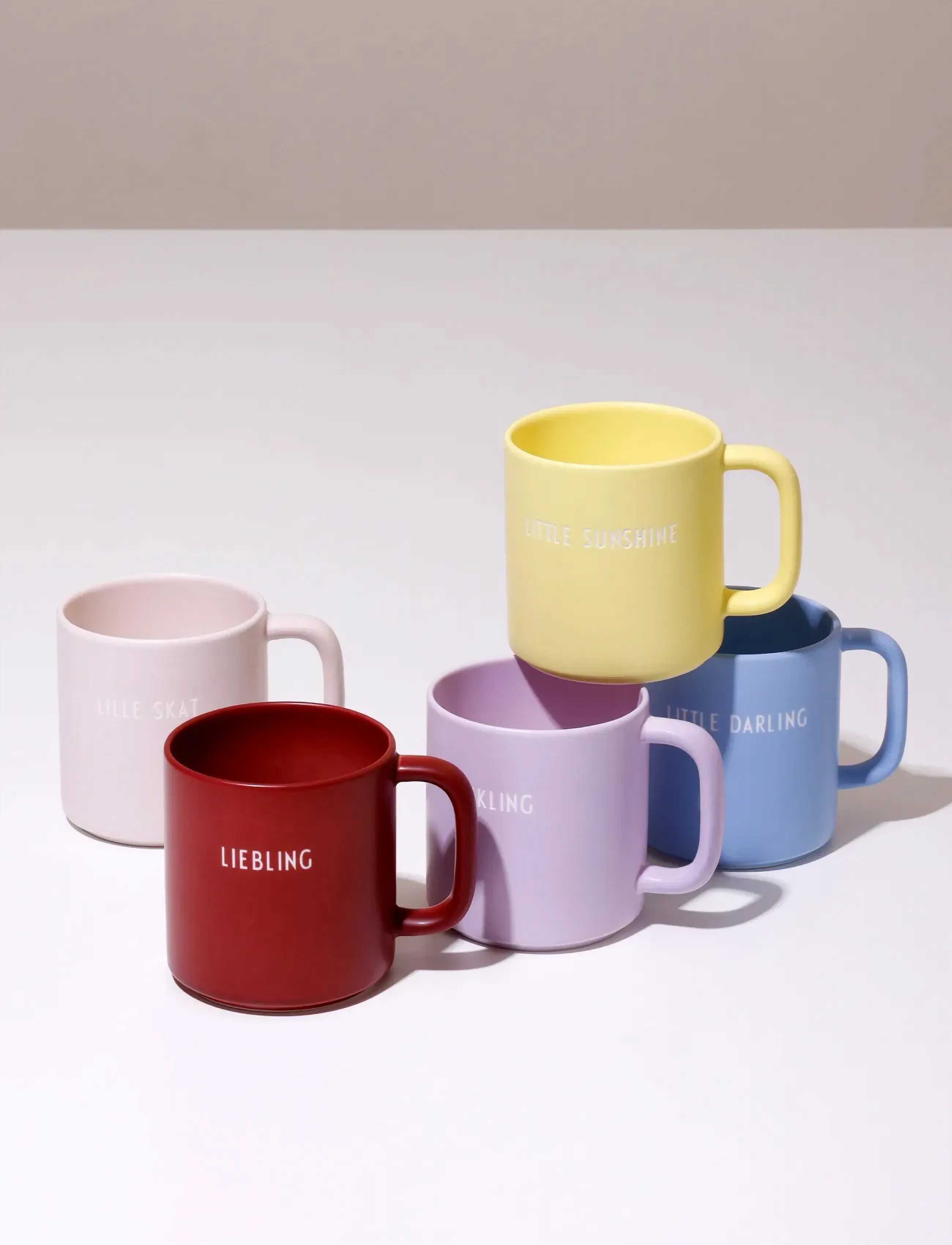 Design Letters Favourite Little Cups, 175 ml, Cream, Kopper & Krus > Kaffekopper, Unisex