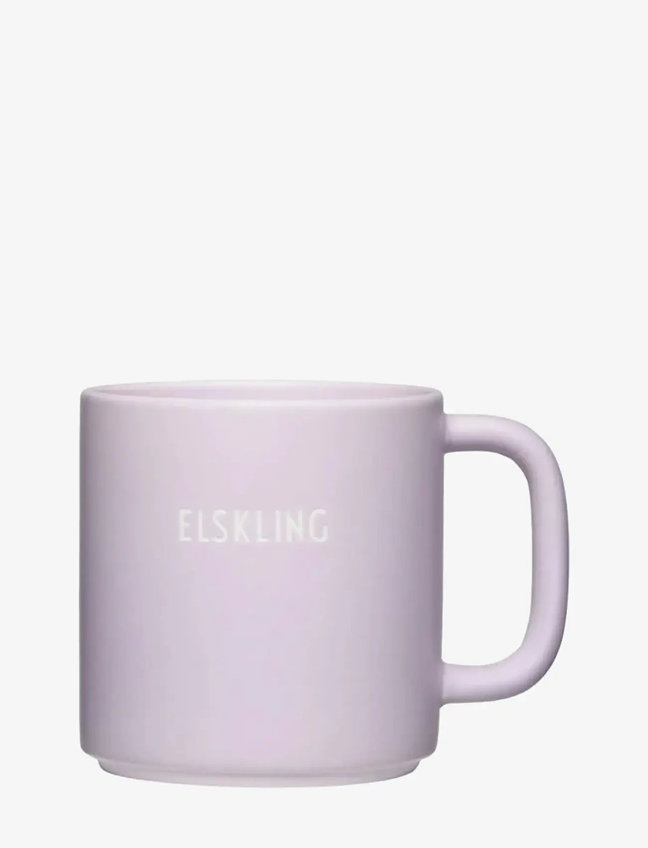 Design Letters - Favourite Little Cups - kaffekoppar - purple thistle - 1