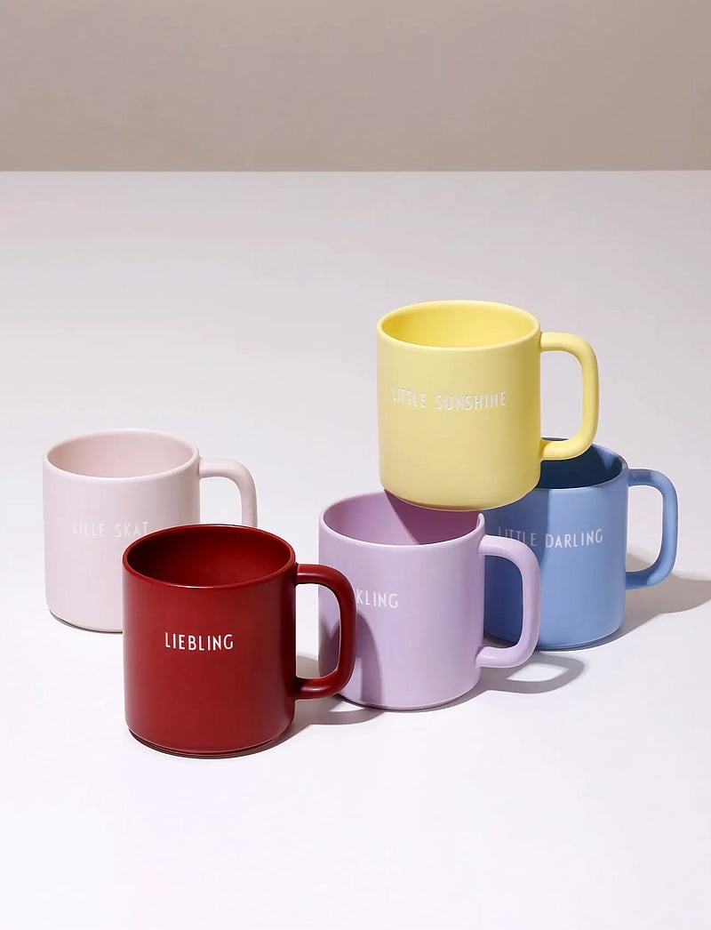 Design Letters - Favourite Little Cups - kaffekoppar - purple thistle - 0