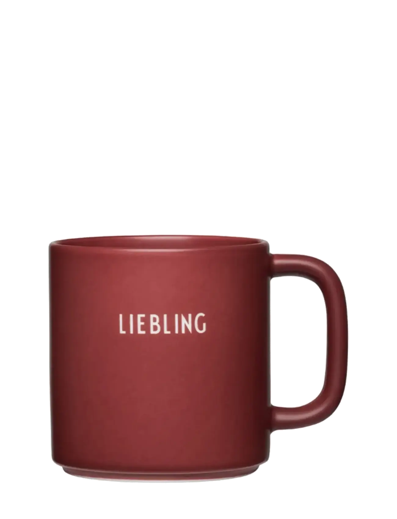 Design Letters Favourite Little Cups - Kaffekoppar - SYRRAH BURGUNDY / burgundy