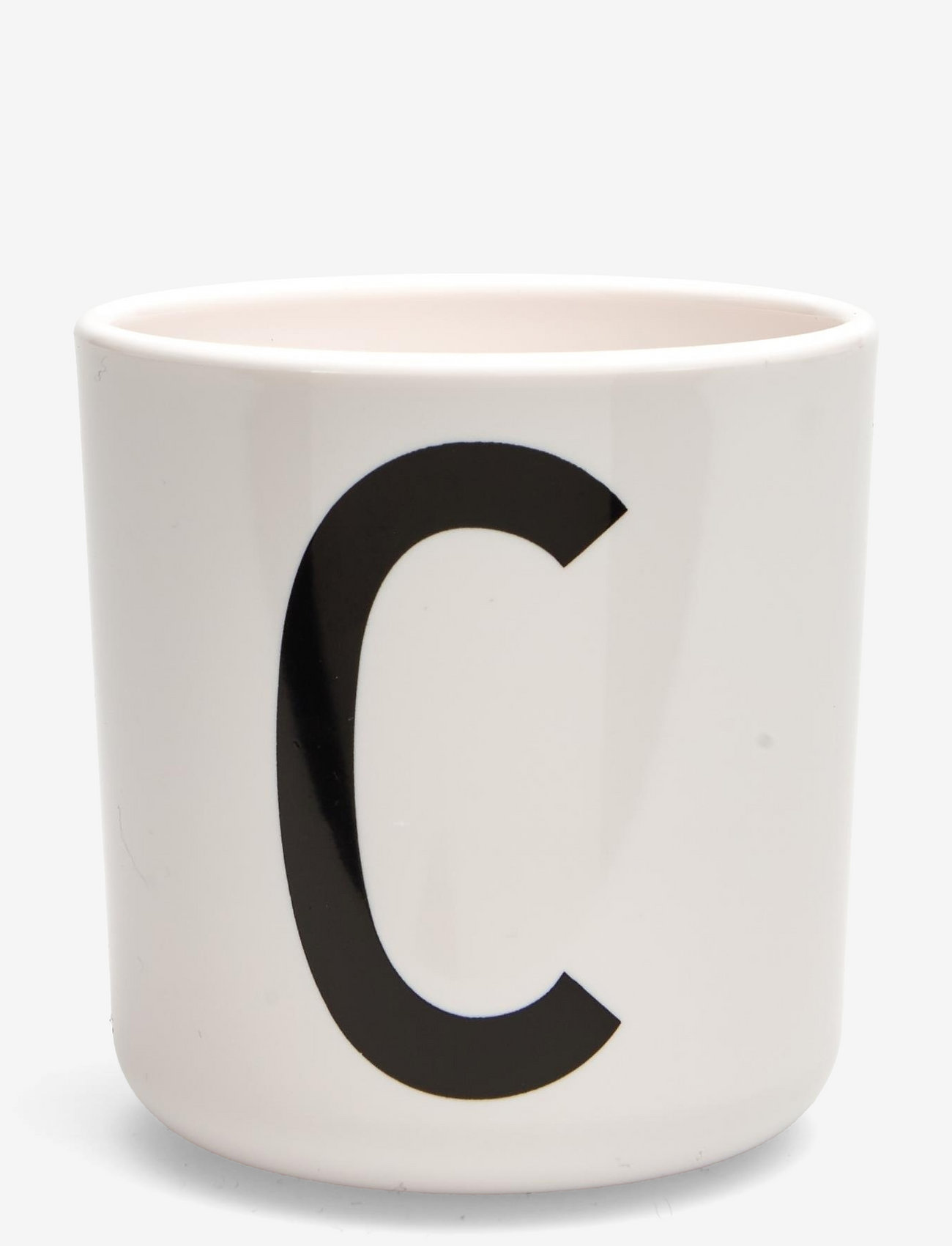 Design Letters - Kids Personal Eco Cup - koppar & muggar - white - 0