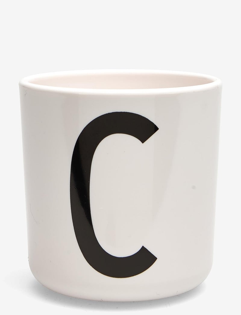 Design Letters - Kids Personal Eco Cup - koppar & muggar - white - 0