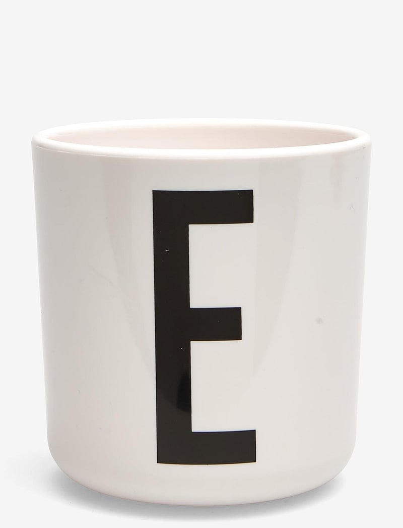 Design Letters - Kids Personal Eco Cup - koppar & muggar - white - 0