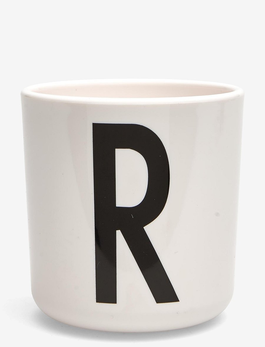 Design Letters - Kids Personal Eco Cup - koppar & muggar - white - 0