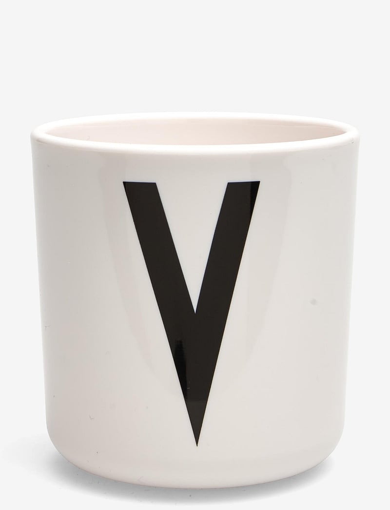 Design Letters - Kids Personal Eco Cup - koppar & muggar - white - 0