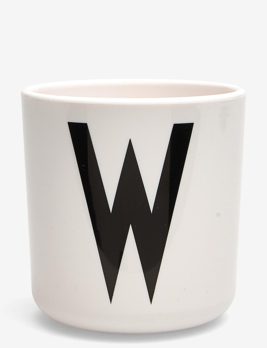 Design Letters - Kids Personal Eco Cup - koppar & muggar - white - 0