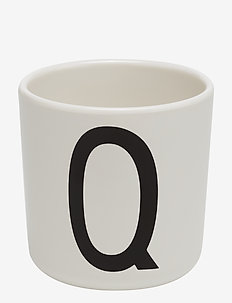 Melamine cup, Design Letters