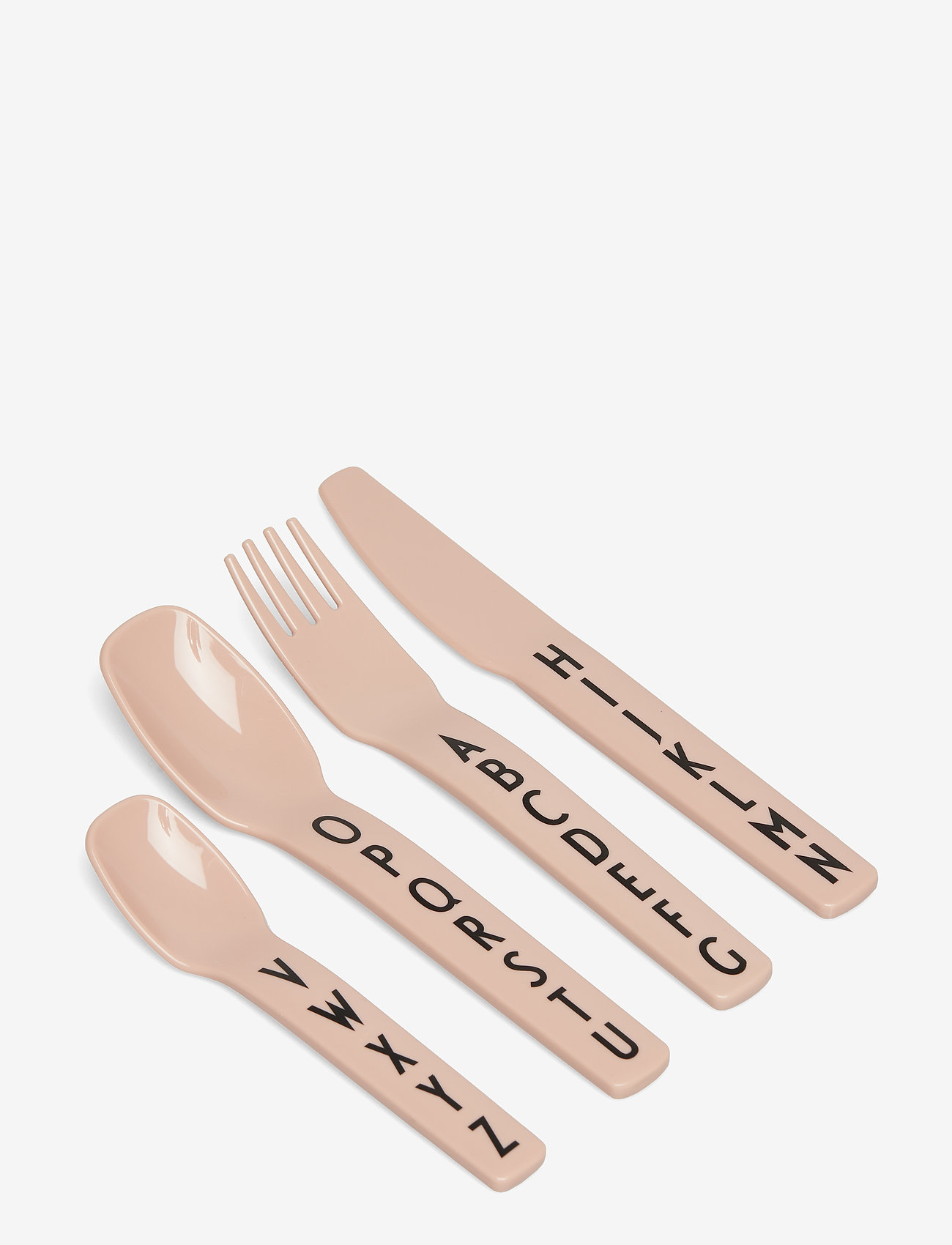 Design Letters - Kids Cutlery - bestik - nude - 0
