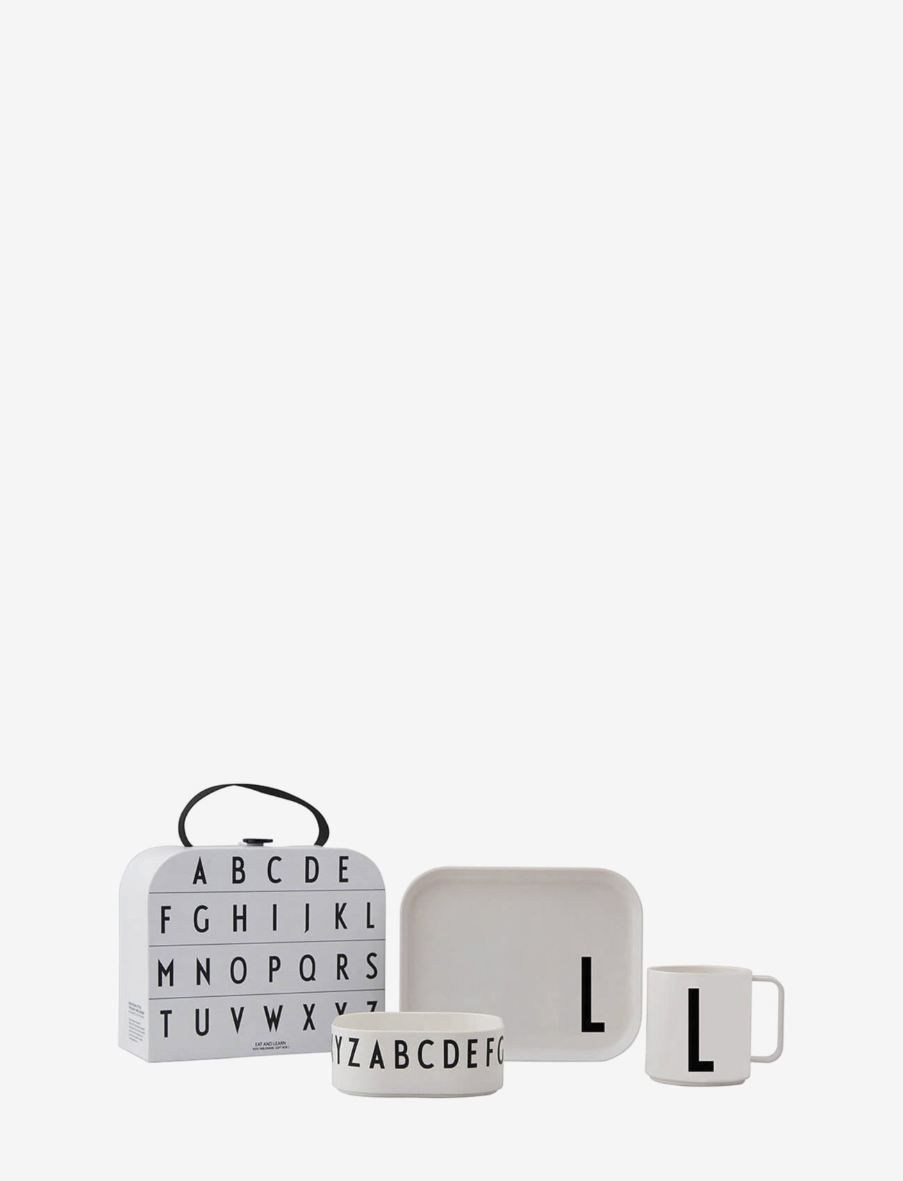 Design Letters - Classics in a suitcase - zemākās cenas - white - 0