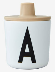 Design Letters - Drink Lid for Eco cup - buteliukai kūdikiams - beige - 1