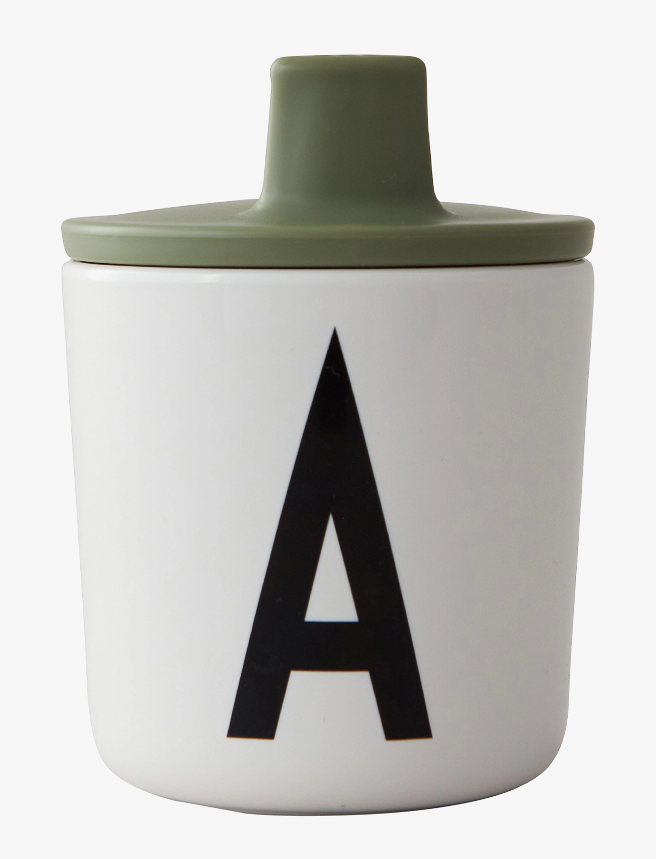 Design Letters - Drink Lid - sippy cups - forest green 5773c - 1