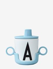 Design Letters - Drink Lid for Eco cup - buteliukai kūdikiams - light blue - 2