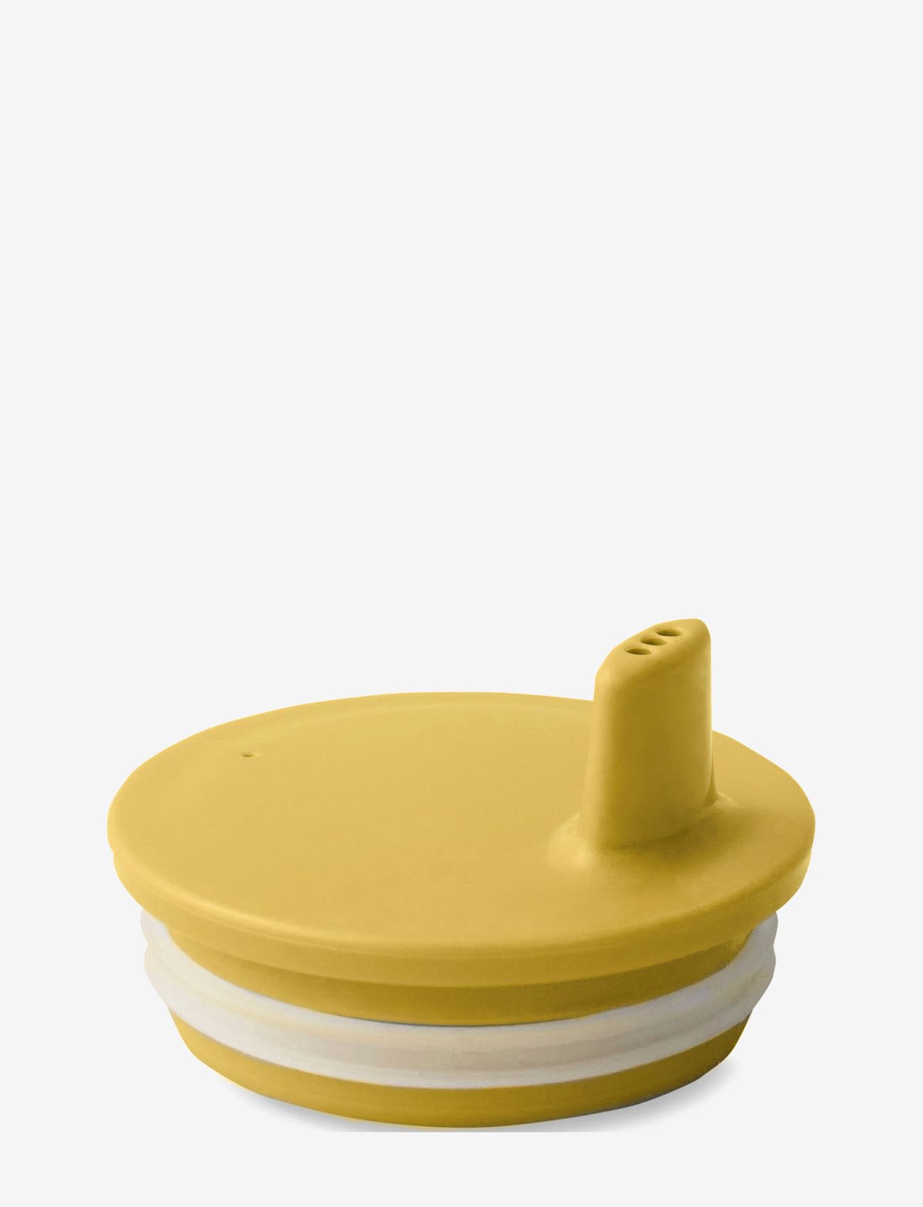 Design Letters - Drink Lid for Eco cup - babyflasker - mustard - 0