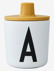 Design Letters - Drink Lid for Eco cup - baby bottles - mustard - 1