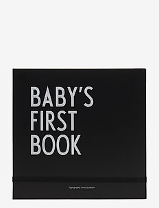 Baby's First Book Gender- and religion neutral (Black), Design Letters
