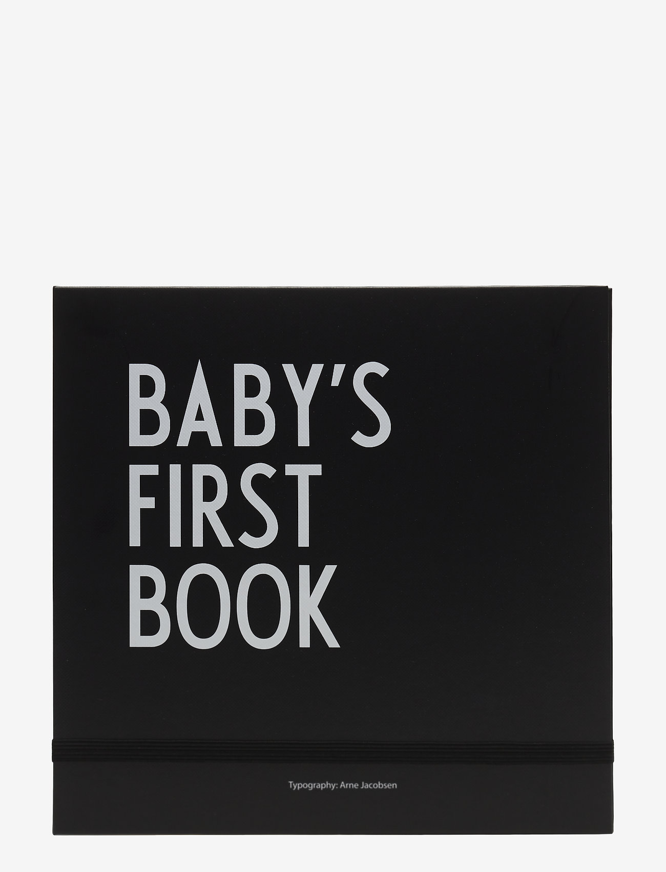 Design Letters - Baby's First Book Gender- and religion neutral (Black) - mit første år - black - 0