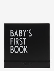 Design Letters - Baby's First Book Gender- and religion neutral (Black) - mitt første år - black - 0
