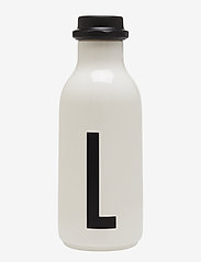 Design Letters - Water bottle A-Z - waterflessen en glazen flessen - white - 0