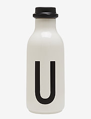 Design Letters - Water bottle A-Z - de laveste prisene - white - 0
