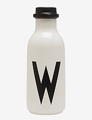 Design Letters - Water bottle A-Z - wasserflaschen & glasflaschen - white - 0