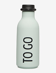 Design Letters - To Go Water Bottle - vannflasker & glassflasker - softgreen - 0