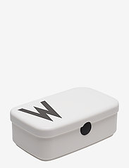 Design Letters - Personal Lunch box A-Z - lunch boxes & food containers - white - 0