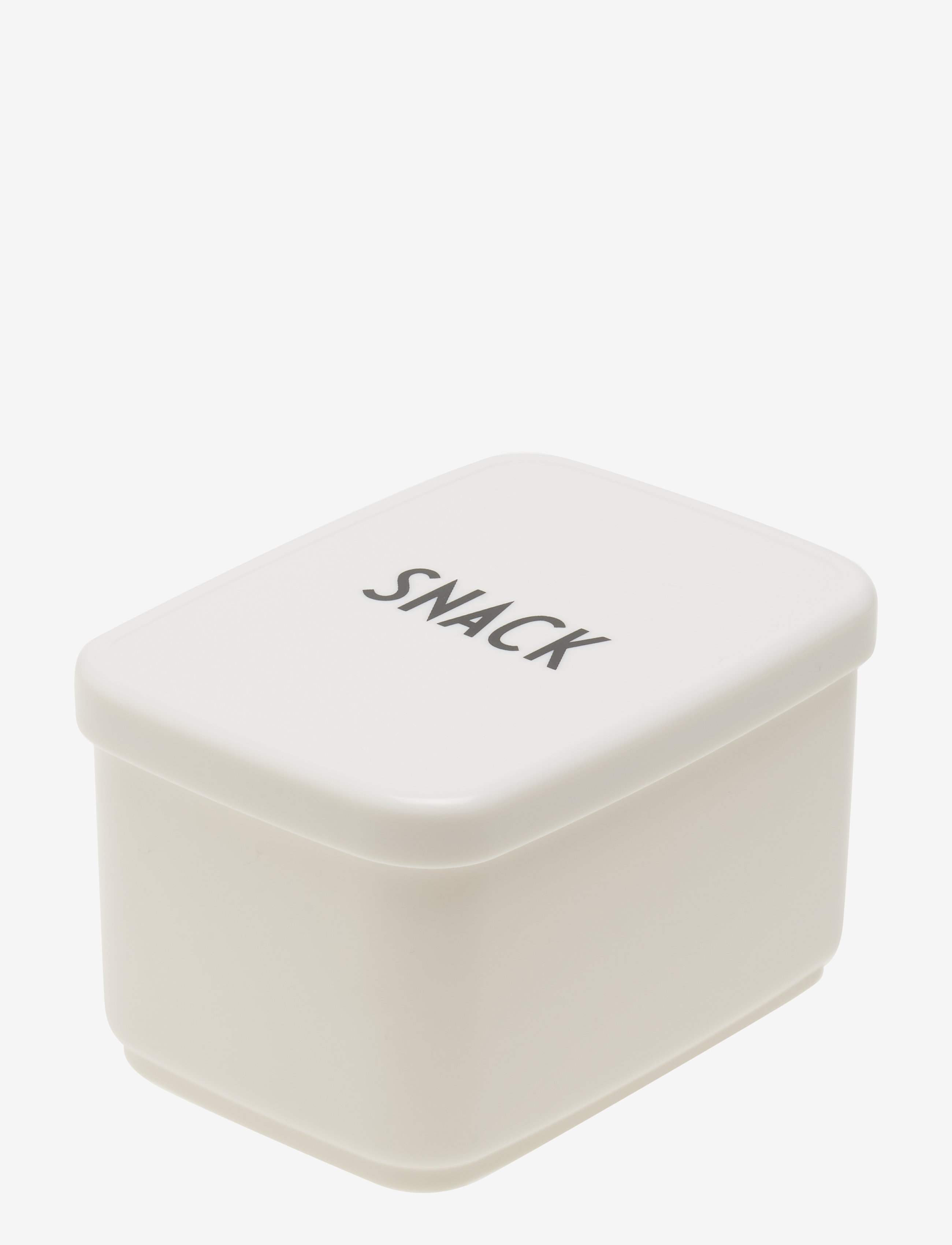 Design Letters Snackbox, 8.2X 6.8X 5.5 cm, Kitchen Storage, Weiß - Lunch Boxes, Kinder