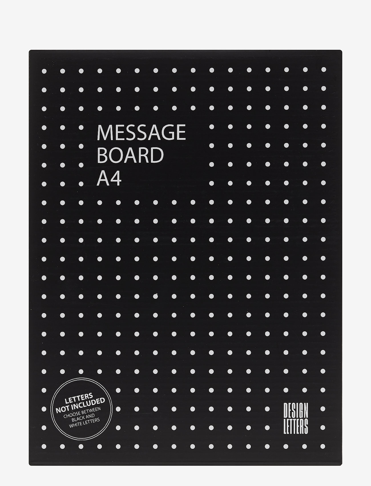 Design Letters - Message board A4 - nach preis einkaufen - black - 1