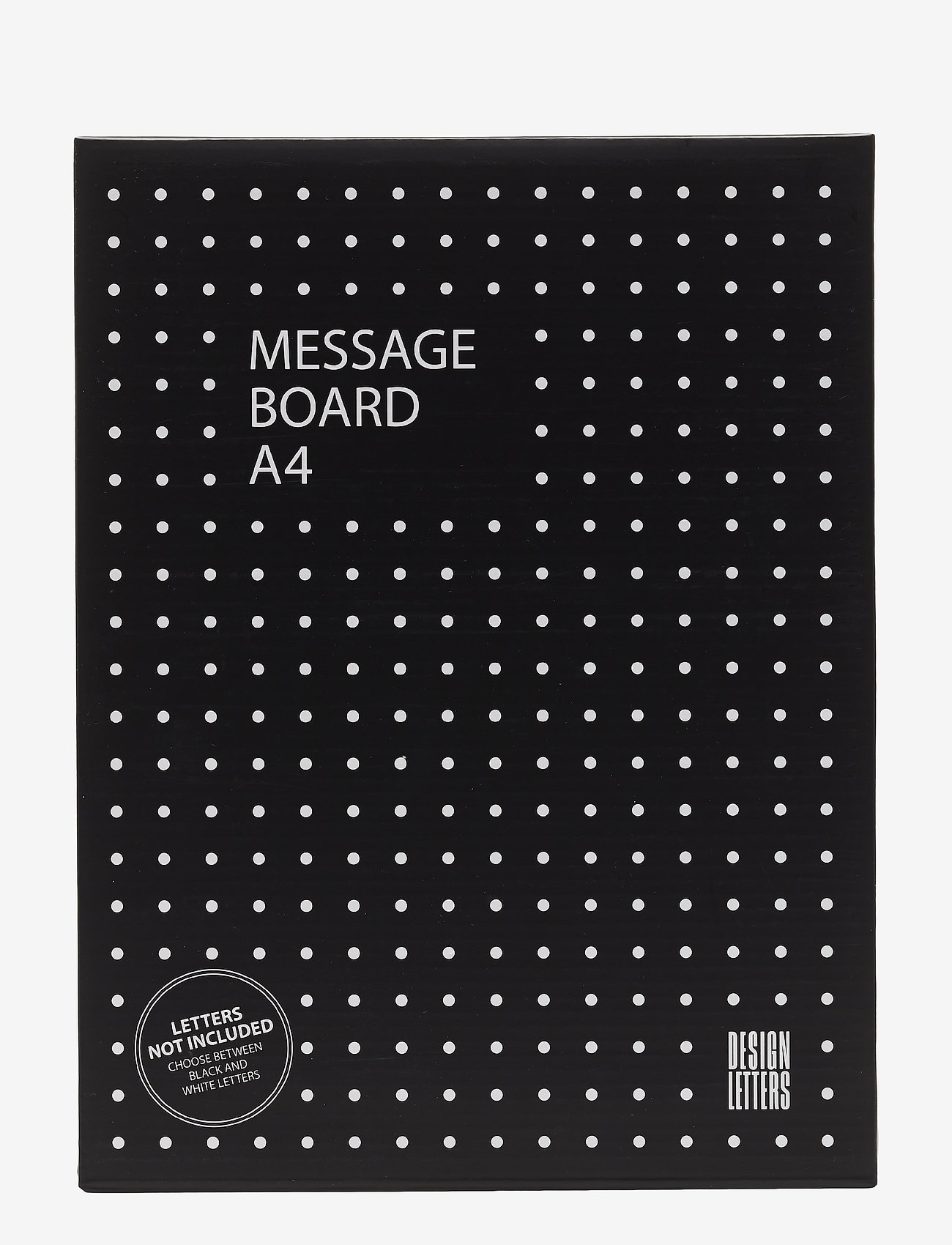 Design Letters - Message board A4 - lägsta priserna - darkgrey - 1