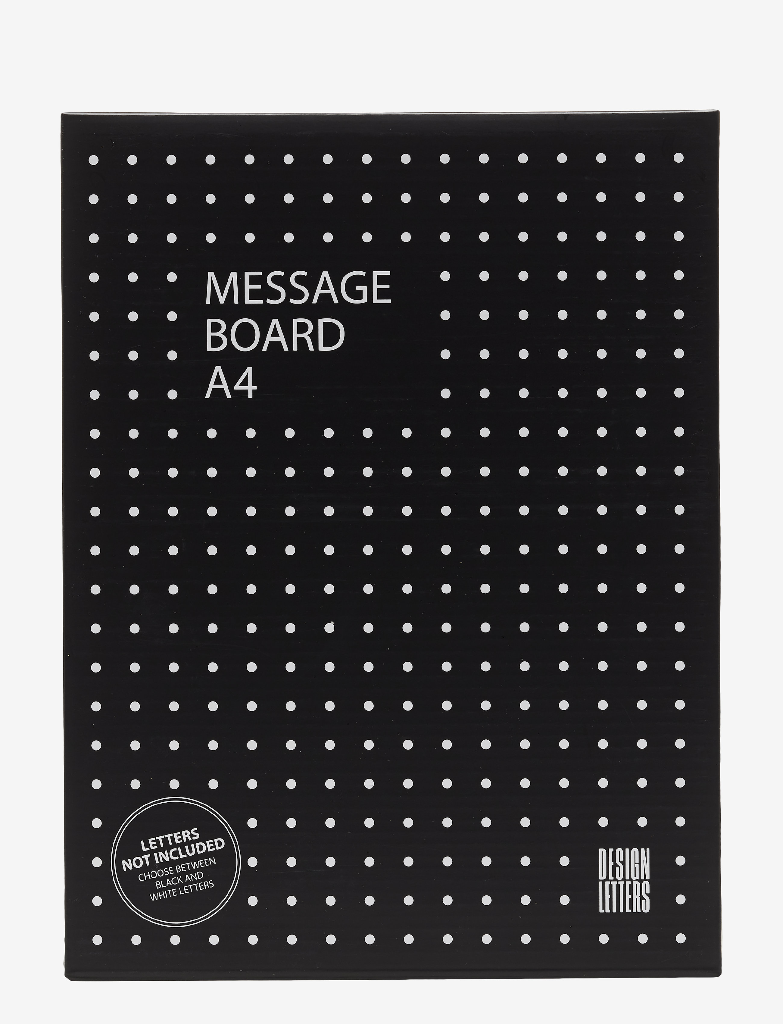 Design Letters - Message board A4 - lowest prices - darkgrey - 1