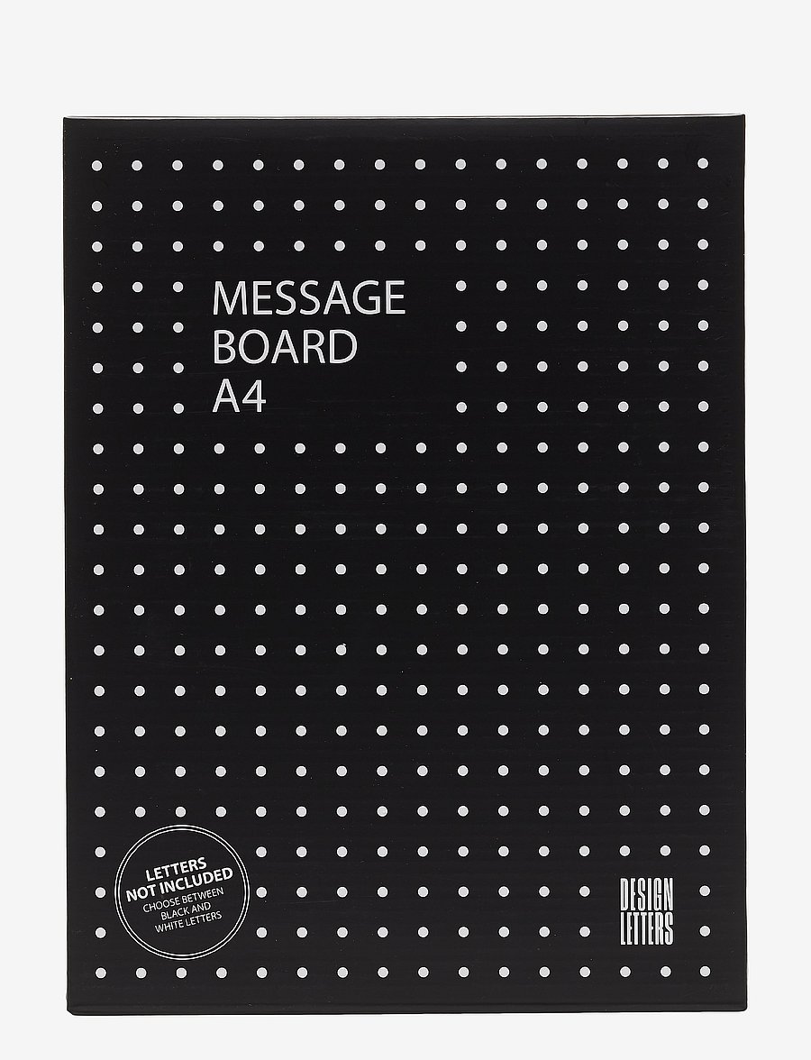 Design Letters - Message board A4 - nach preis einkaufen - darkgrey - 1