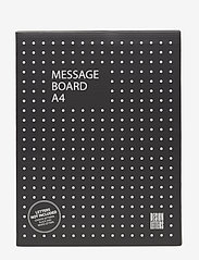 Design Letters - Message board A4 - lowest prices - grey - 1