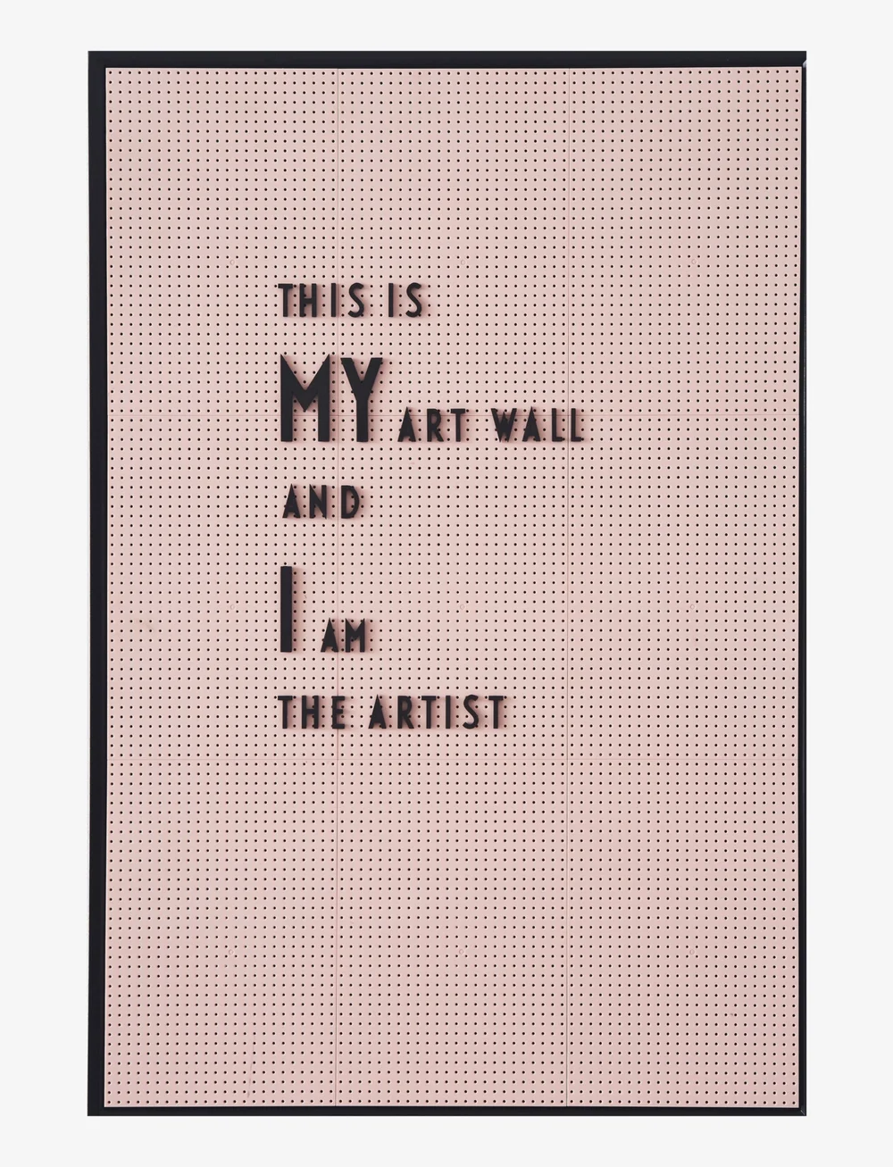 Design Letters - Message board A4 - achat par prix - pink - 1