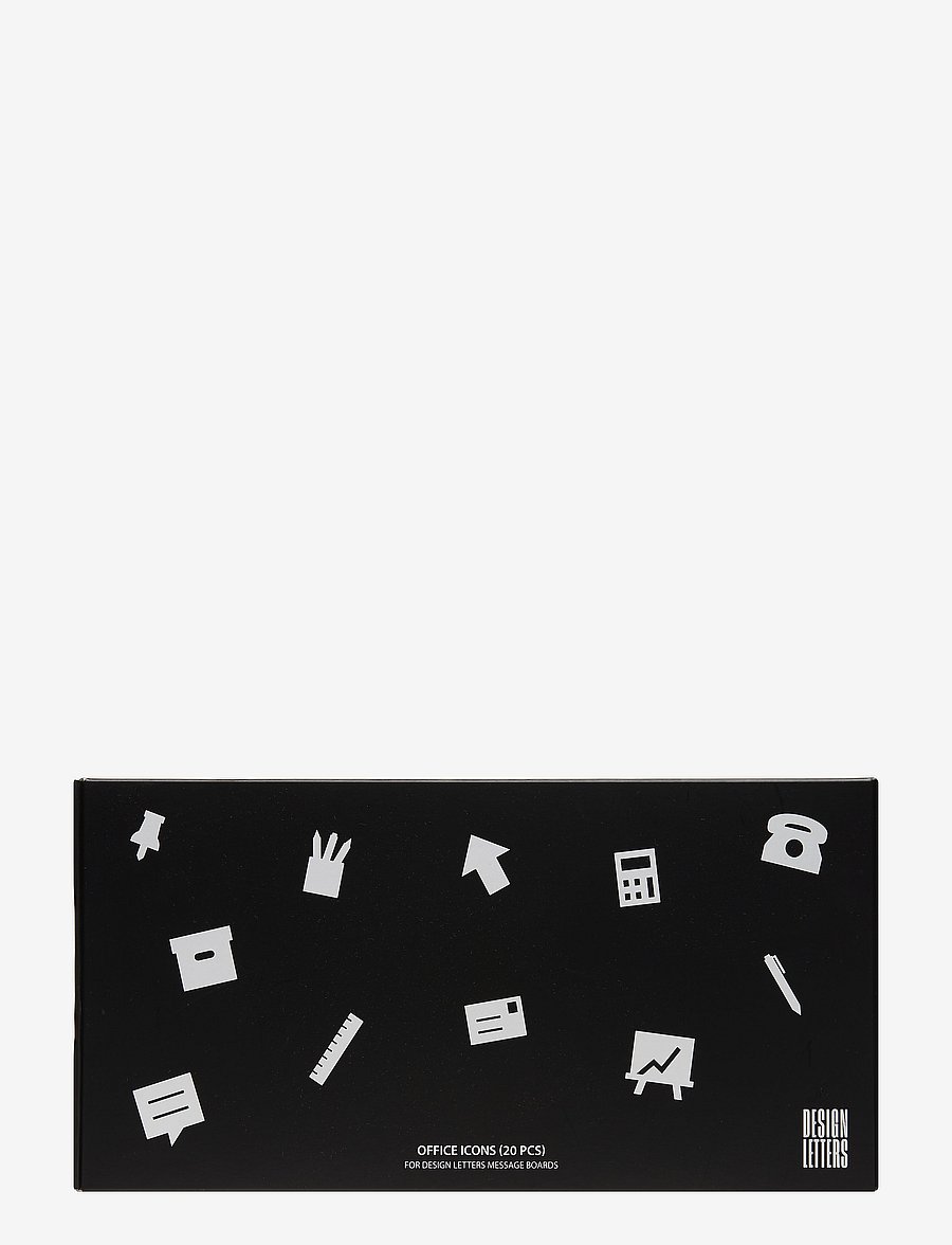 Design Letters - Office icons for message board - nach preis einkaufen - white - 1