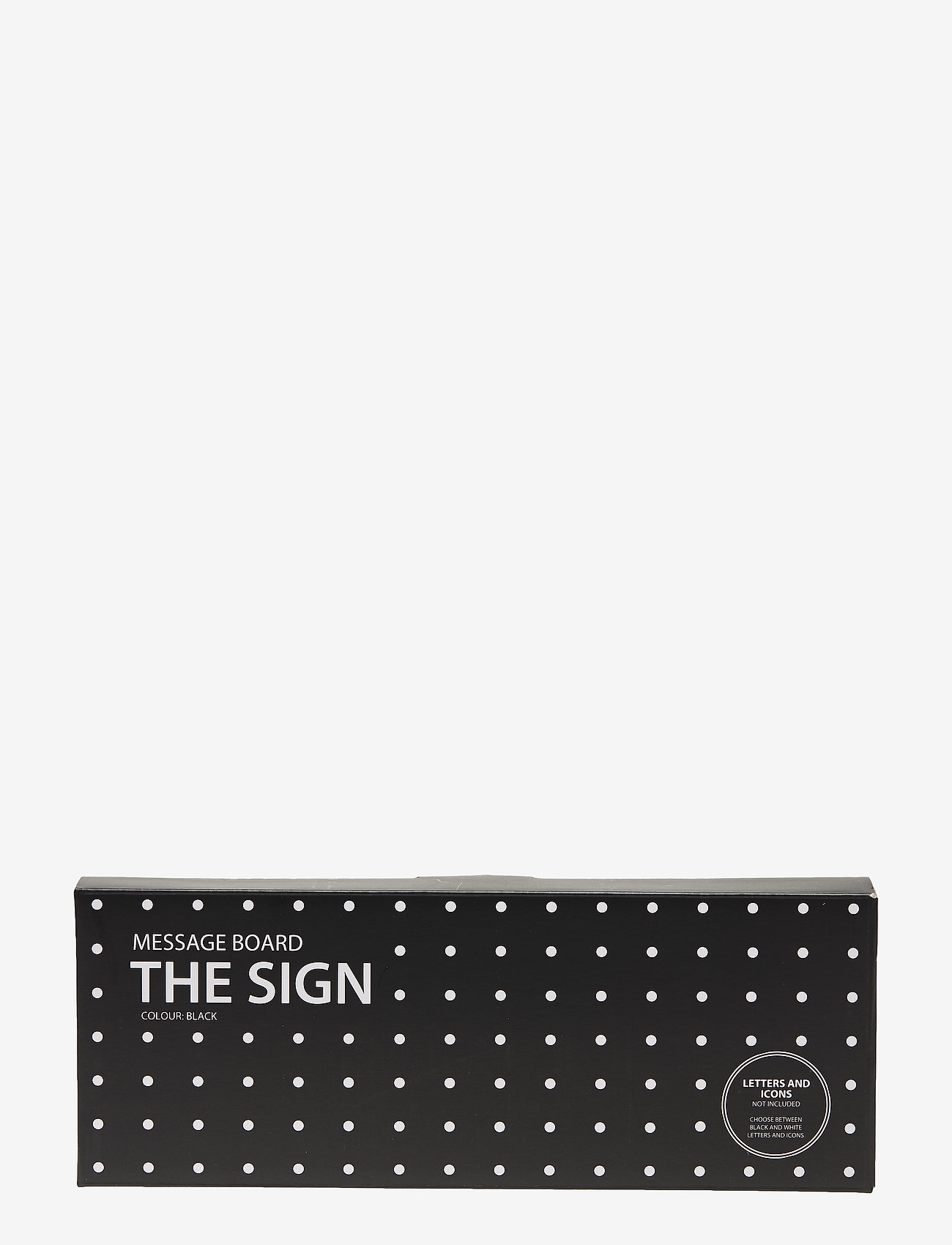 Design Letters - The sign - small message board - lägsta priserna - black - 1