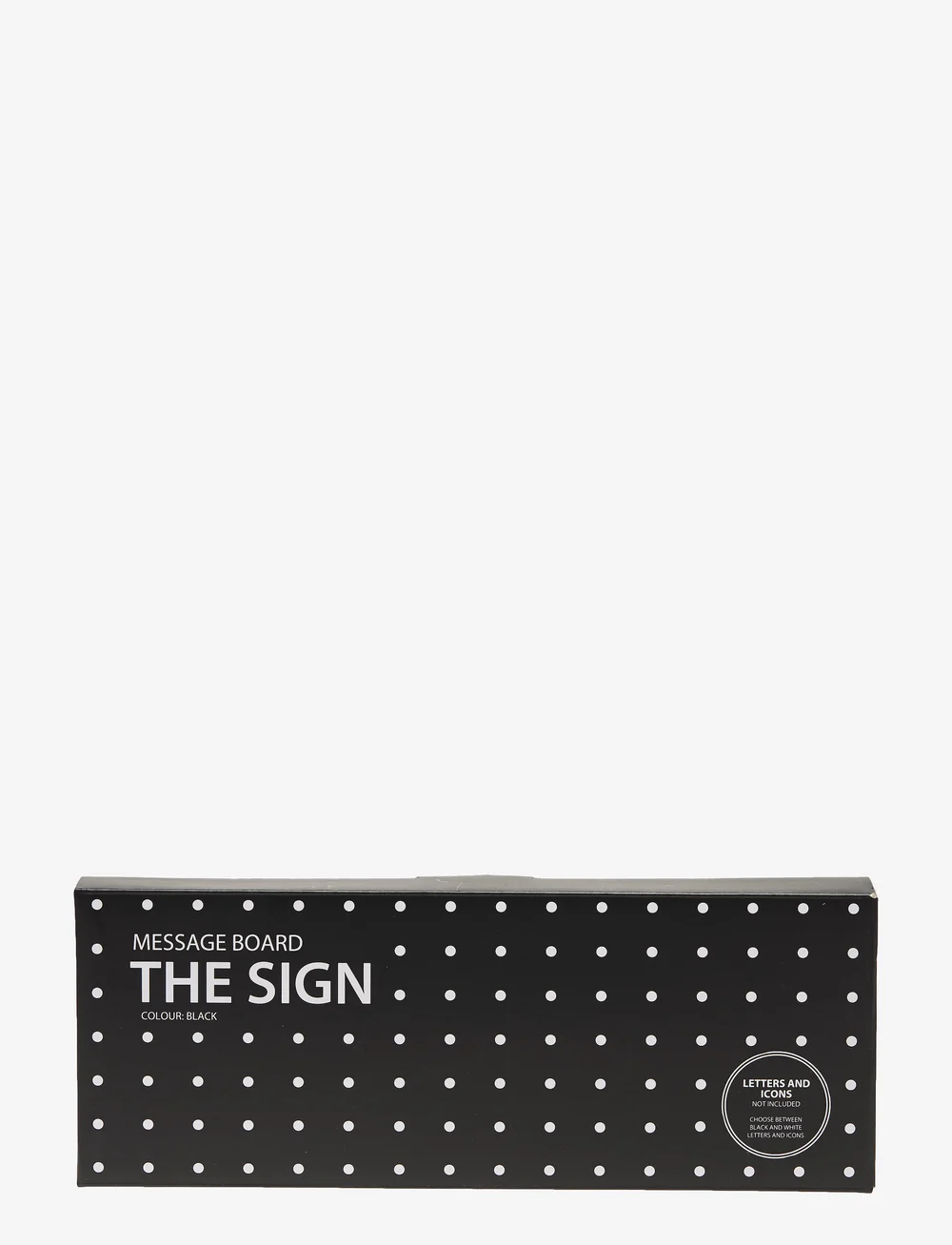 Design Letters - The sign - small message board - nach preis einkaufen - black - 1