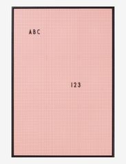 Design Letters - Message board A2 - teadetetahvlid ja korkplaadid - pink - 0