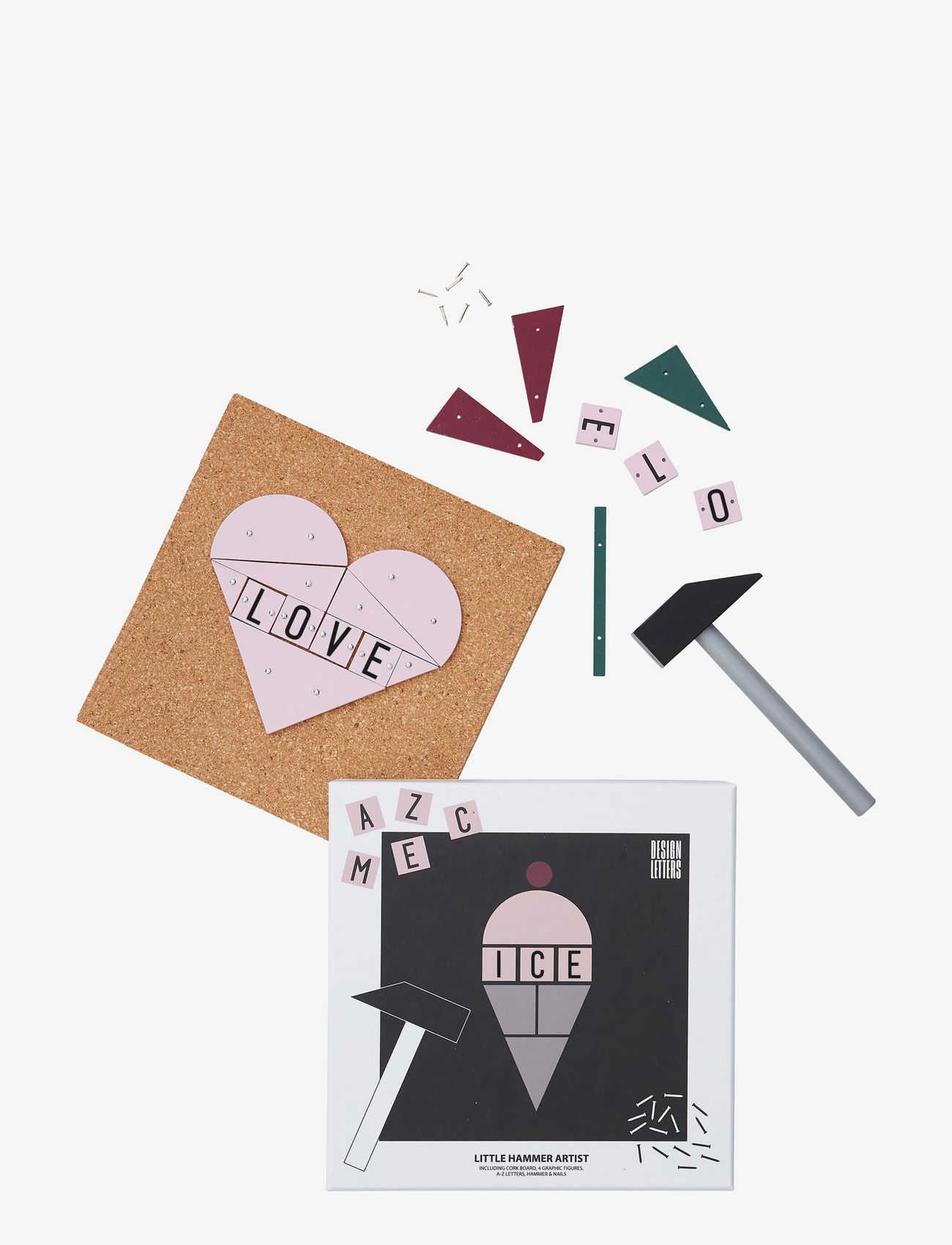 Design Letters - Hammer artist - madalaimad hinnad - ice - 0