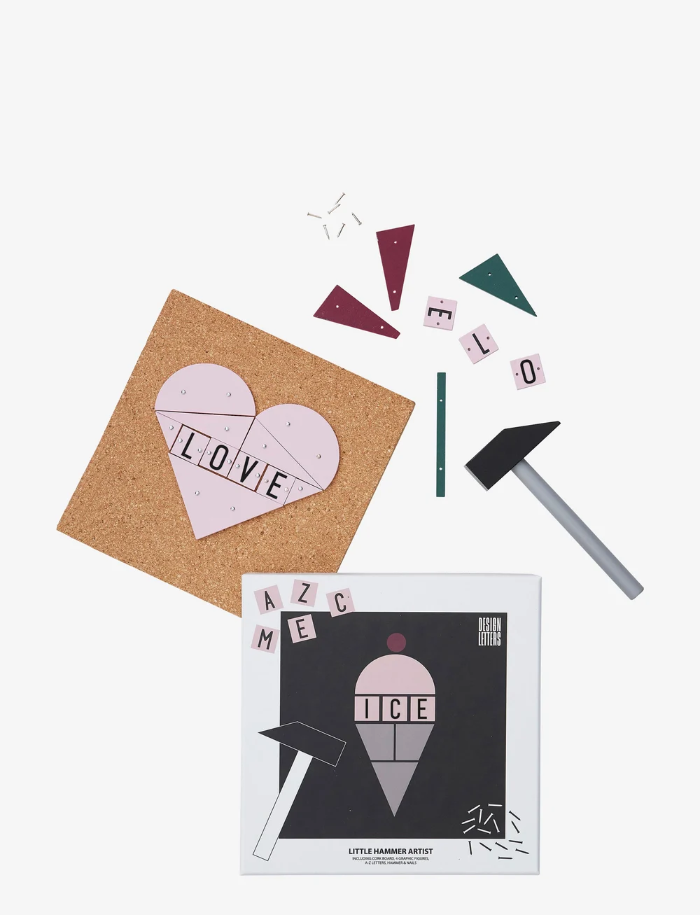 Design Letters - Hammer artist - einrichtung - ice - 1