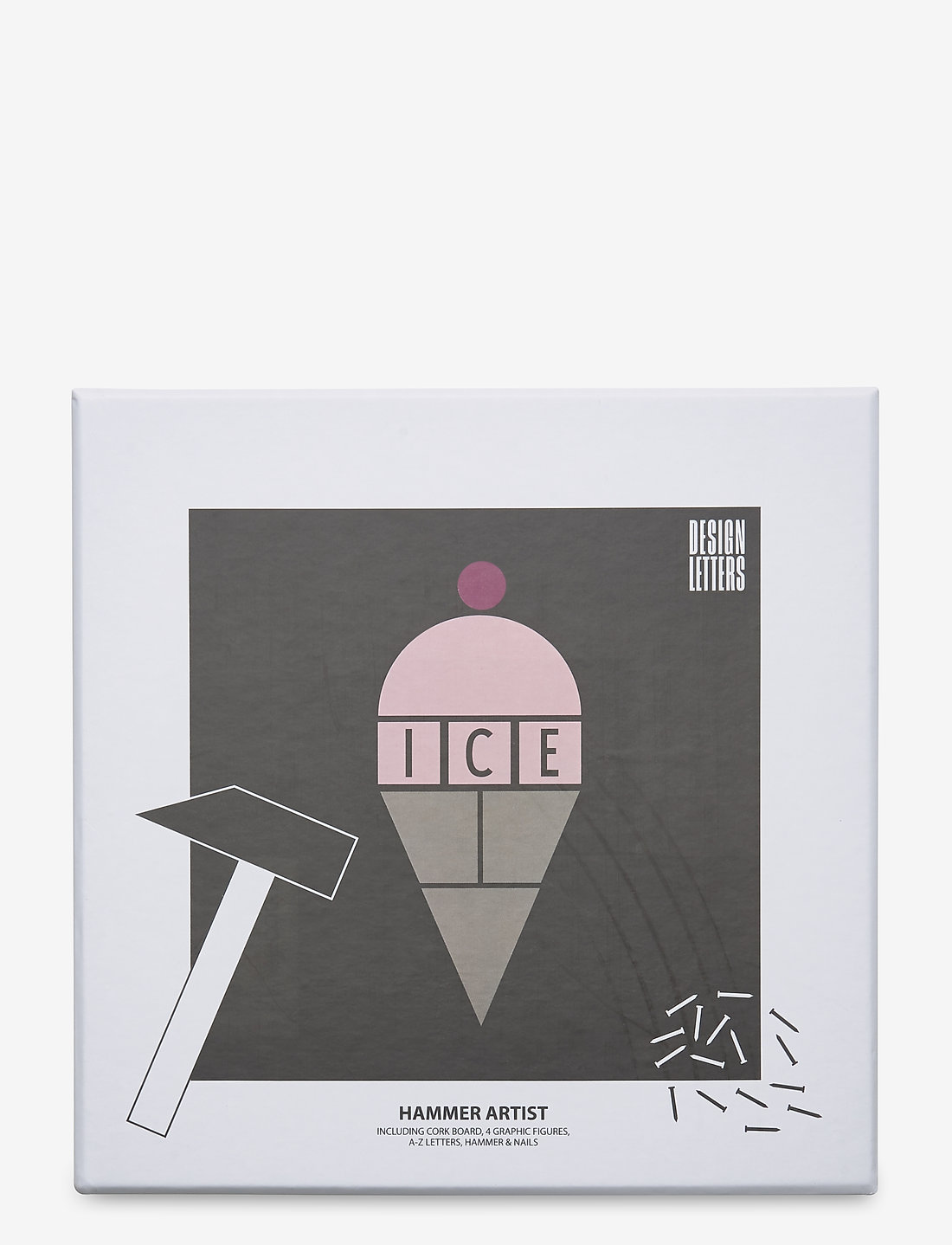 Design Letters - Hammer artist - interiør - ice - 2