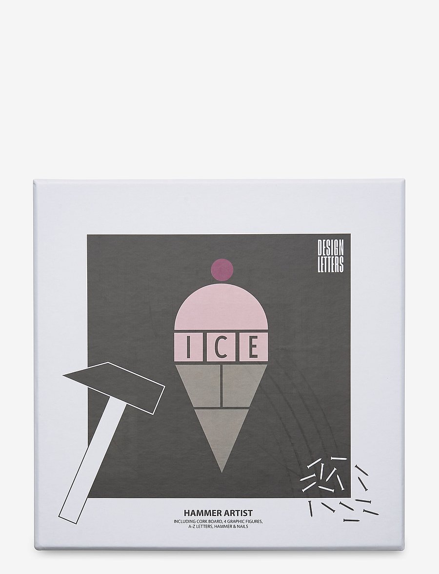 Design Letters - Hammer artist - wyposażenie - ice - 2