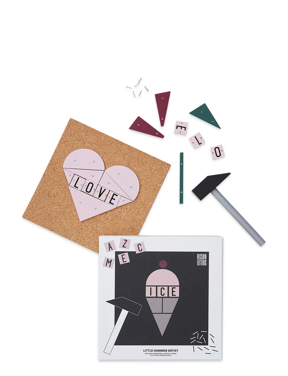 Design Letters - Hammer artist - einrichtung - ice - 0