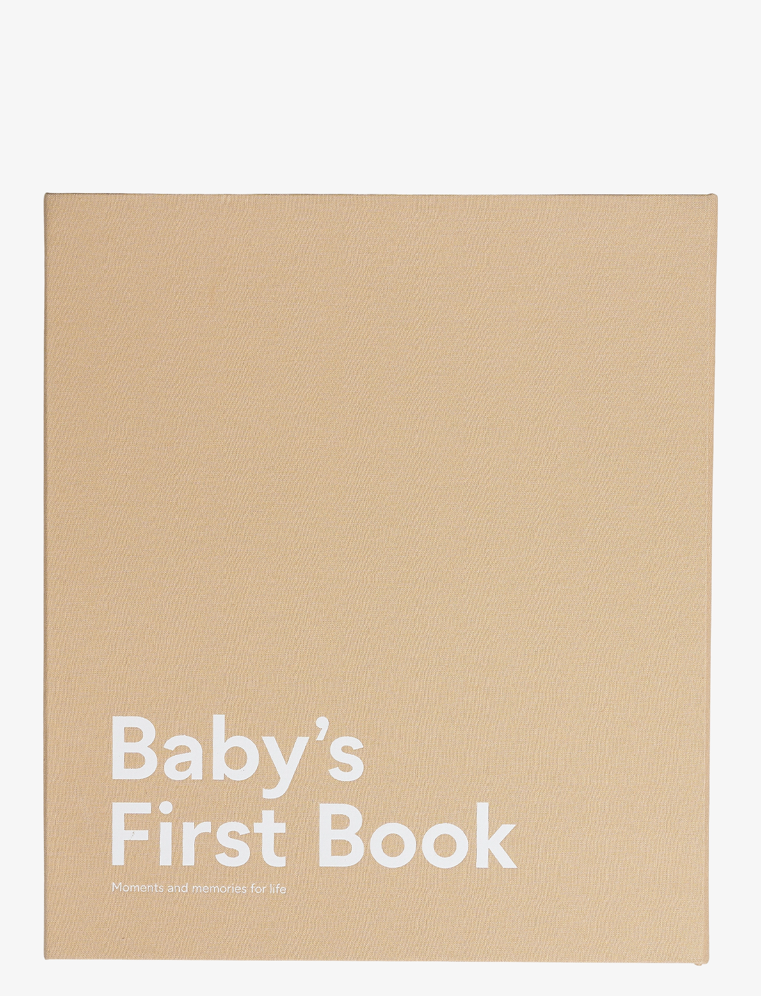 Design Letters Babys First Book Vol. 2, Unisex, Baby Books, Beige, Str: 30X 26X 3CM