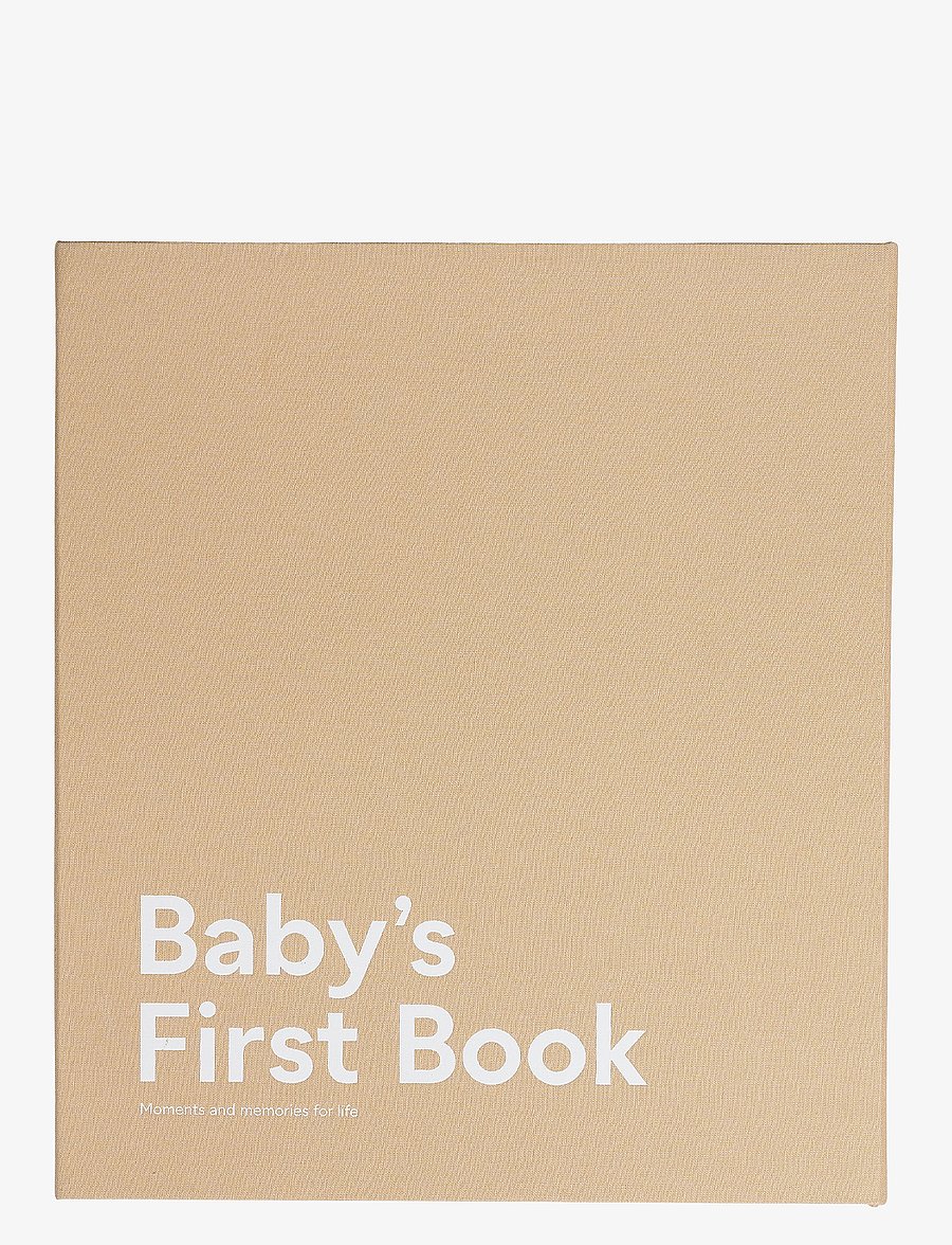 Design Letters - Babys first book Vol. 2 - sünnipäevakingitused - beige 60757# - 0