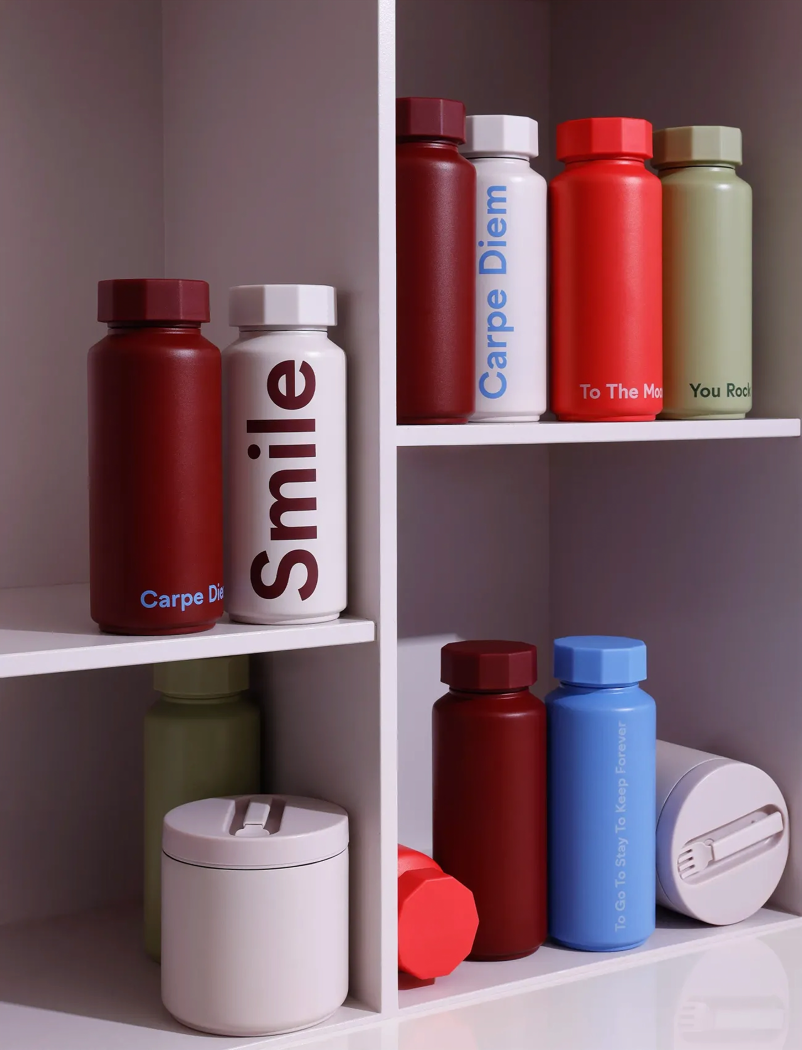 Design Letters Thermo/Insulated Bottle Special Edition, 500 ml, Kitchen, Beige - Thermal Bottles, Homeware